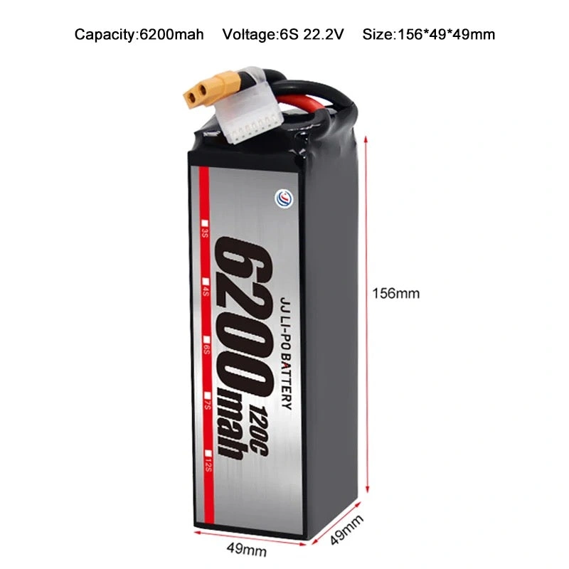 6s 22.2V 6200mAh T Plug: Unleash Your Drone’s Power!